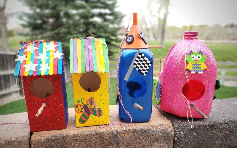 Homemade Birdhouses For Kids To Make | Frugal Fun Mom