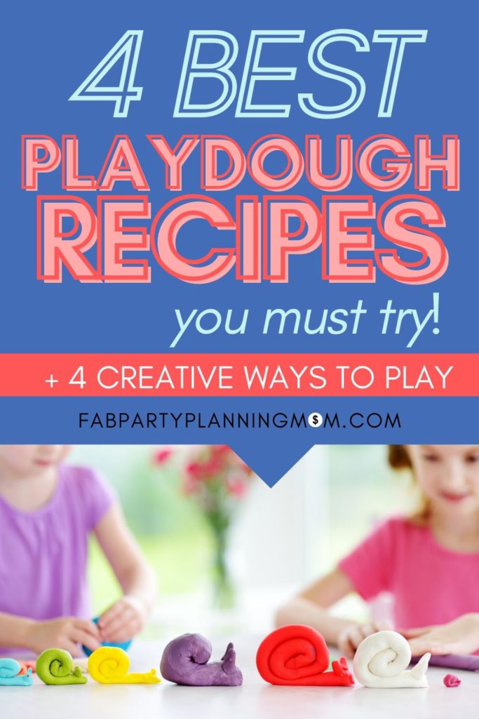 4 Best Playdough Recipes You Must Try! | FAB Party Planning Mom
