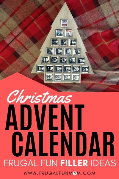 Christmas Advent Calendar - Frugal Fun Filler Ideas | Frugal Fun Mom
