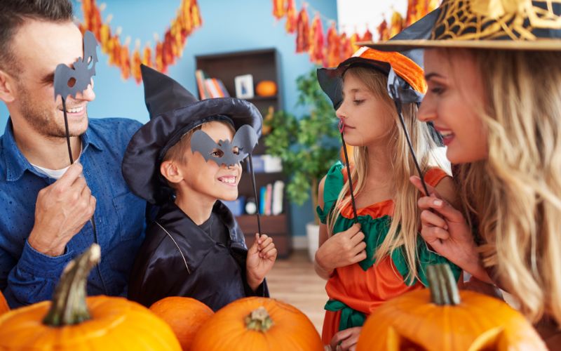 How To Host A Family Halloween Party in 5 Easy Steps |  FAB Party Planning Mom
