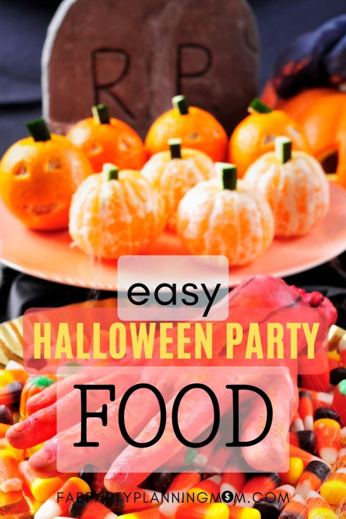 Easy Halloween Party Food For Kids - 10 Great Ideas | FAB Party Planning Mom