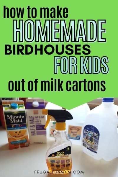 Homemade Bird Houses For Kids | Frugal Fun Mom