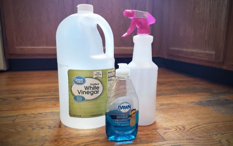 Make Your Own Pantry Staples Series: Homemade All-Purpose Cleaner | Frugal Fun Mom.  Looking for a frugal way to clean your house? I'm sharing my homemade all-purpose cleaner recipe that is simple & easy to make for a fraction of the cost!