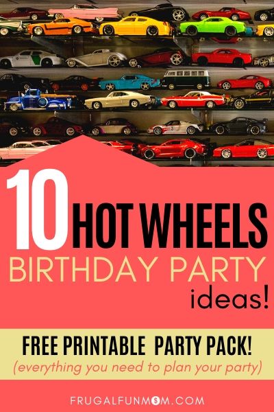 Hot Wheels Birthday Party Ideas | Frugal Fun Mom