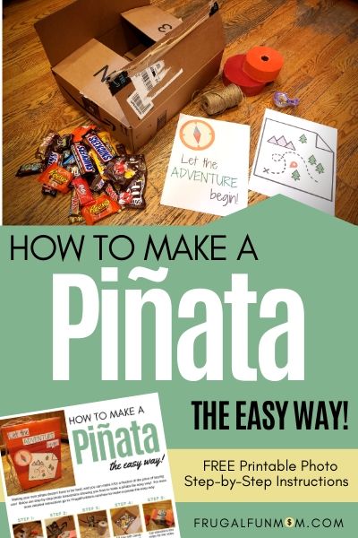 How To Make A Pinata The Easy Way | Frugal Fun Mom