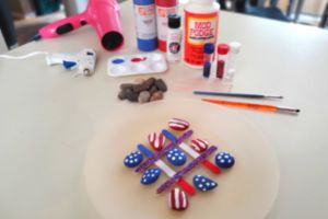 How to Make 4th of July Tic Tac Toe | FAB Party Planning Mom