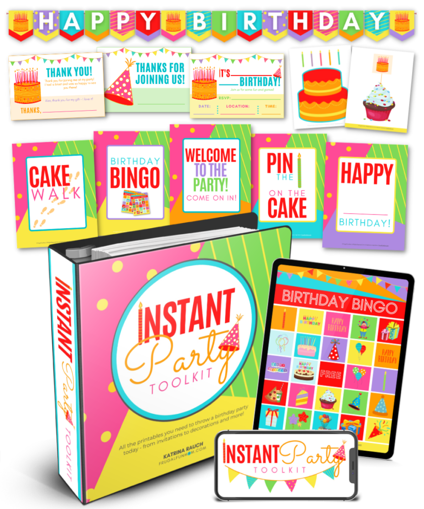 Instatnt Party Toolkit | FAB Party Planning Mom