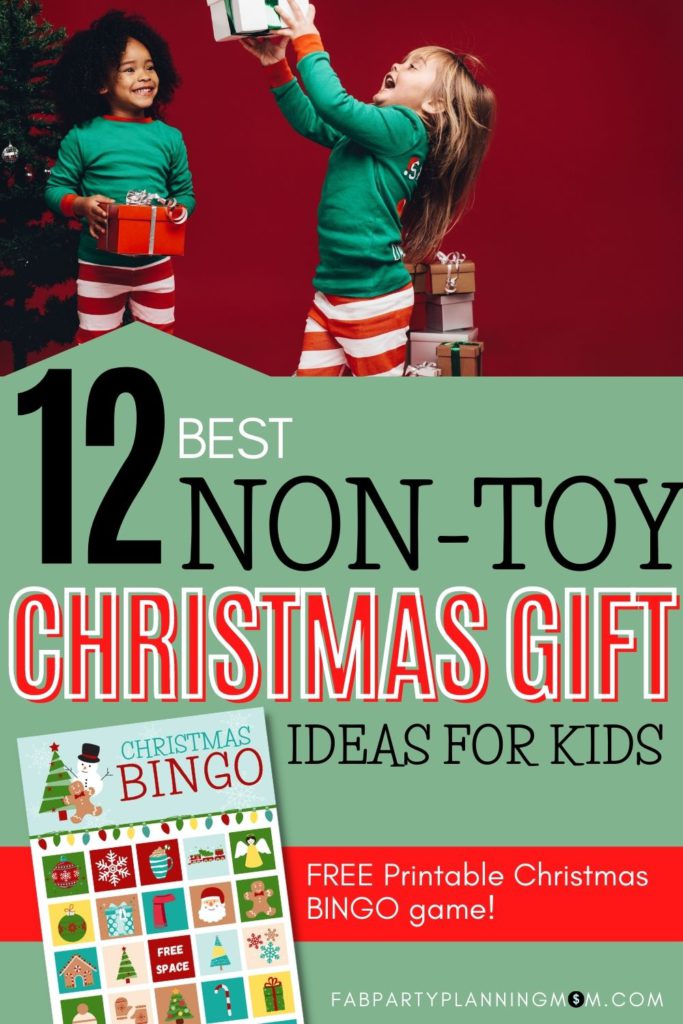 12 Best Non-Toy Christmas Gift Ideas For Kids | FAB Party Planning Mom