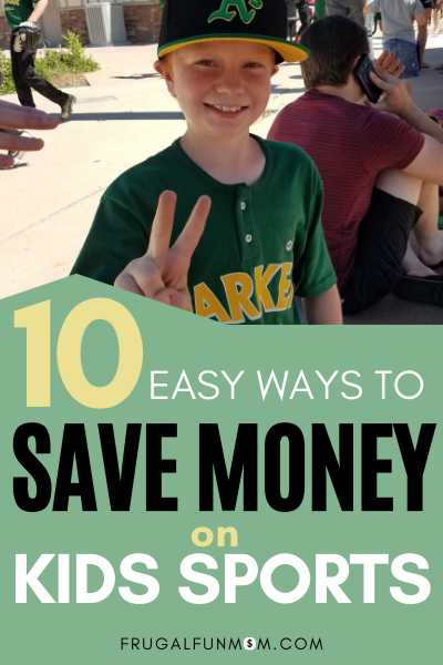 10 Easy Ways To Save Money On Kids Sports | Frugal Fun Mom