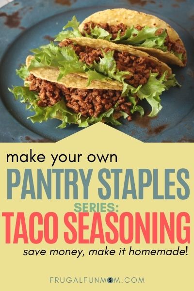 Homemade Taco Seasoning | Frugal Fun Mom