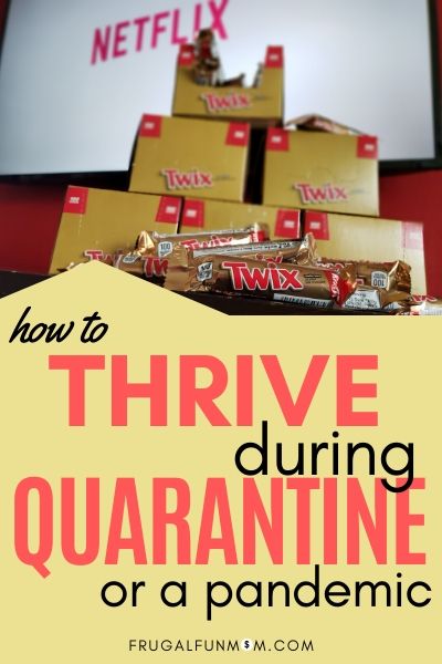 How To Thrive In Quarantine | Frugal Fun Mom