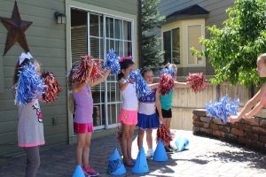 How To Throw a Cheerleading Birthday Party | Frugal Fun Mom
