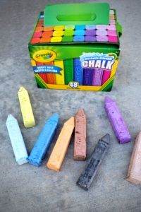 How to Make A Chalk Mosaic | Frugal Fun Mom