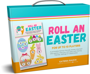 Roll An Easter Game | FAB Party Planning Mom