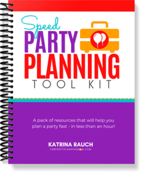 Speed Party Planning Tool Kit | FAB Party Planning Mom