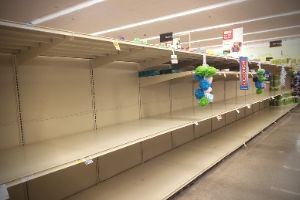 Empty Grocery Store Shelves | Frugal Fun Mom