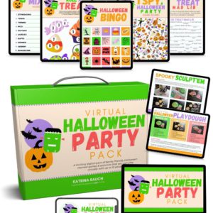 Virtual Halloween Party Pack | FAB Party Planning Mom