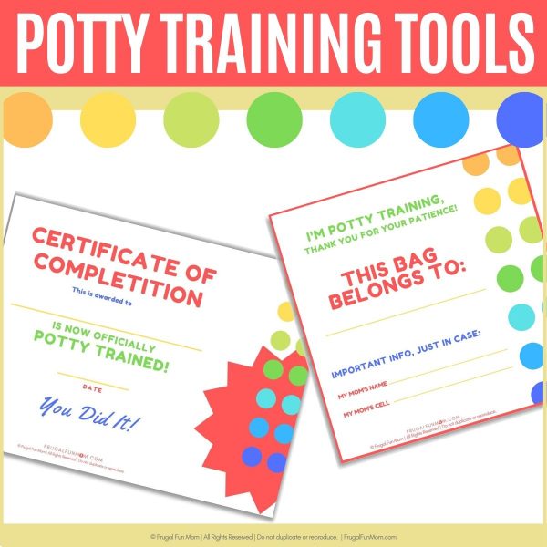 Potty Training Tools | Frugal Fun Mom