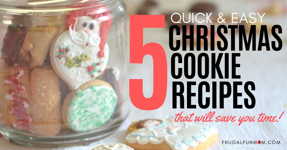 5 Quick and Easy Christmas Cookie Recipes - FAB Party Planning Mom